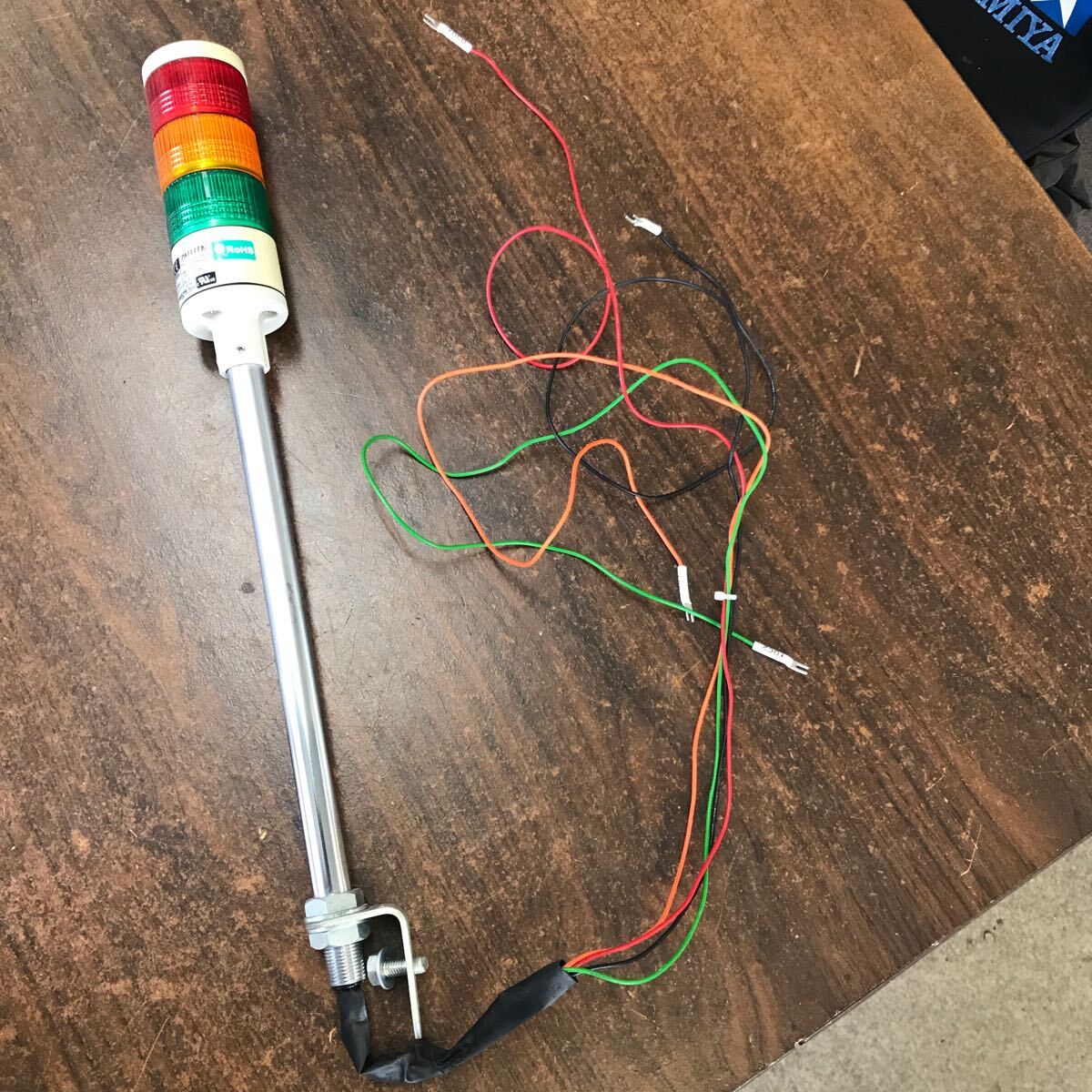 PATLITE LES-A 24V AC/DC RATING 1 パトライト 赤 オレンジ 緑拍卖