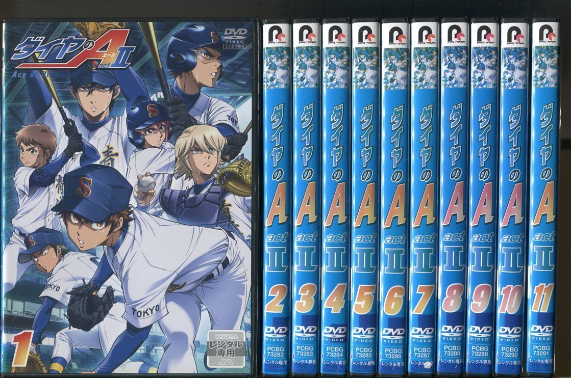 ダイヤのA act?/全25巻セット 中古DVD レンタル落ち/逢坂良太/島?信長/a8379拍卖