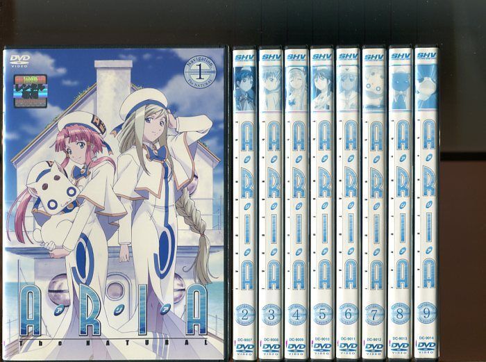 「ARIA アリア The NATURAL」全9巻セット 中古DVD レンタル落ち/葉月絵理乃/斎藤千和/b0311拍卖