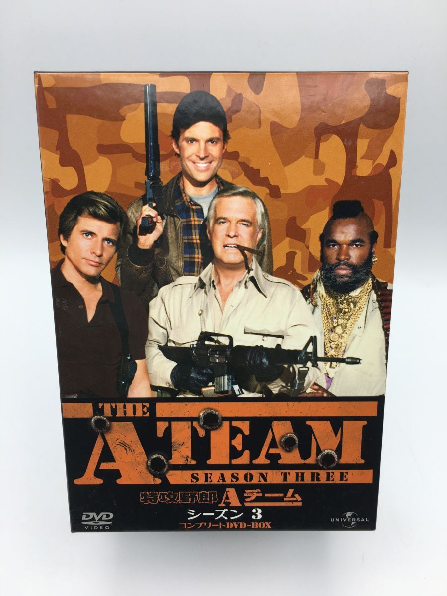 特攻野郎Aチーム シーズン3 コンプリートDVD-BOX/DVD 中古 セル版/e0028拍卖