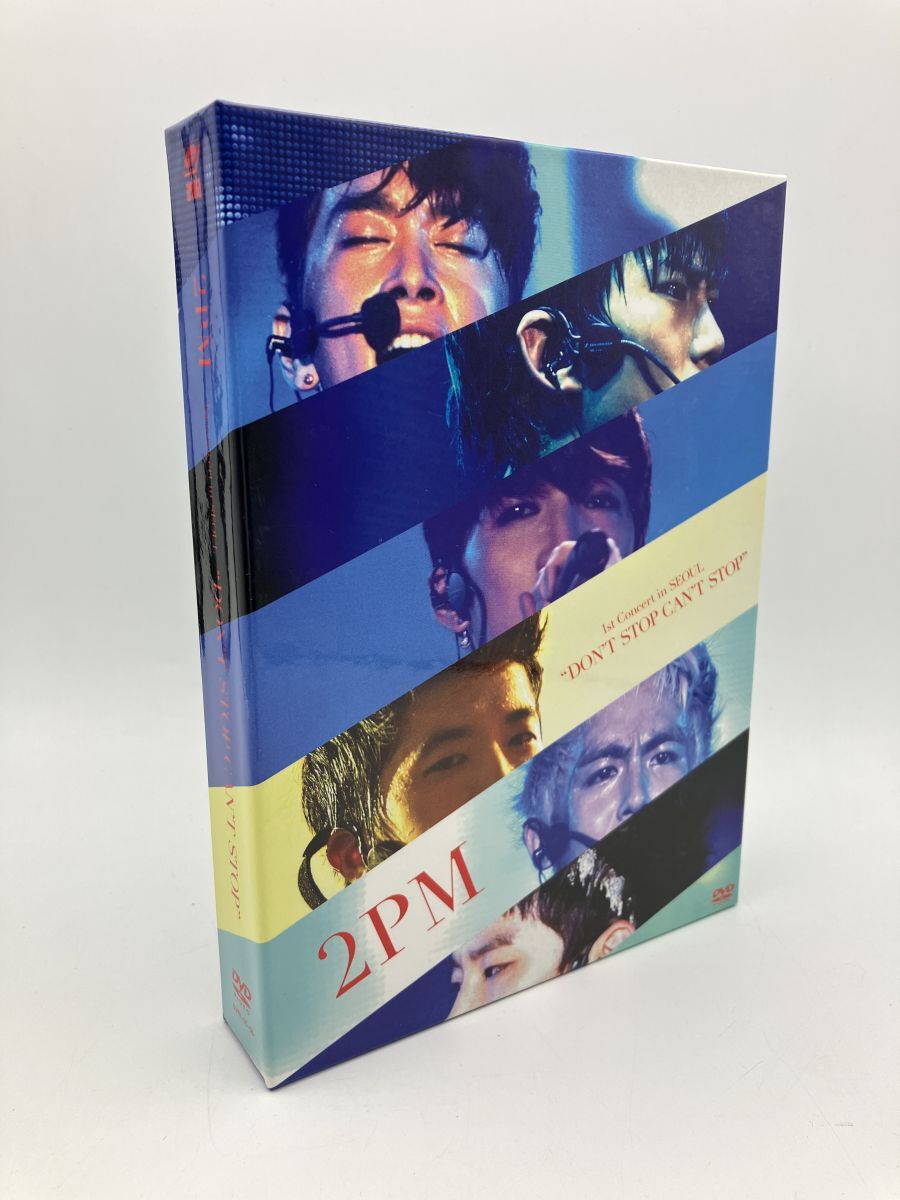 2PM 1st Concert in SEOUL DON’T STOP CAN’T STOP 初回生産限定盤/DVD 2枚組 中古 セル版/e0522拍卖