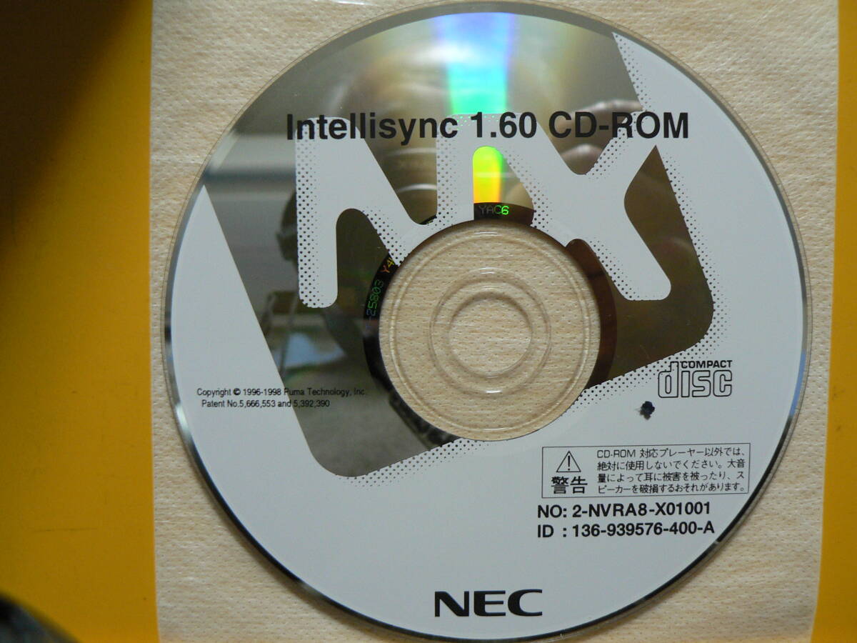 送料最安 140円 CDN01:NEC Intellisync 1.60 CD-ROM拍卖