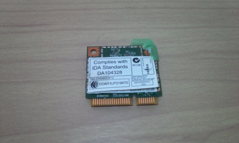 〇【中古・現状販売品】TOSHIBA dynabook Satellite B453/L 無線LANカード ①拍卖