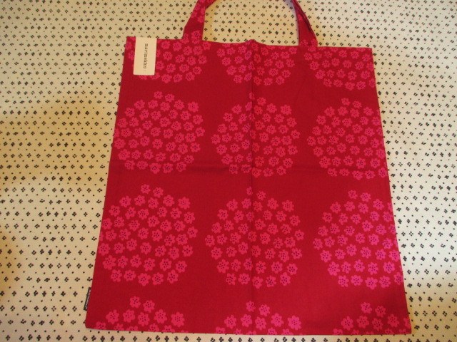 マリメッコ ファブリックバッグ プケッティ拍卖