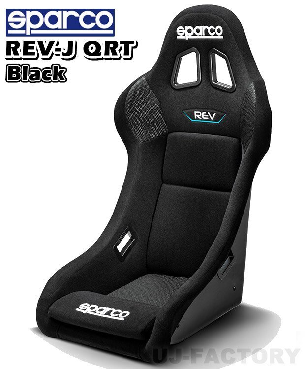 【NEW!/正規品】FIA公認 スパルコ フルバケットシート REV-J QRT/BLACK★クイックテクノロジーで大幅な軽量化を実現!拍卖