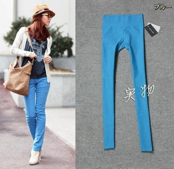 カラーパンツ,スキニー,レギパン,ストレッチ,ブルー拍卖