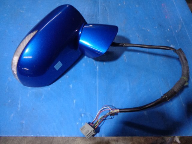 フィット GD1 GD2 GD3 GD4 中期 アクアクリーン 右ドアミラー 右サイドミラー 9ピン 9P B520P 青 24.12.12.HT.16-C2-110 24120277拍卖