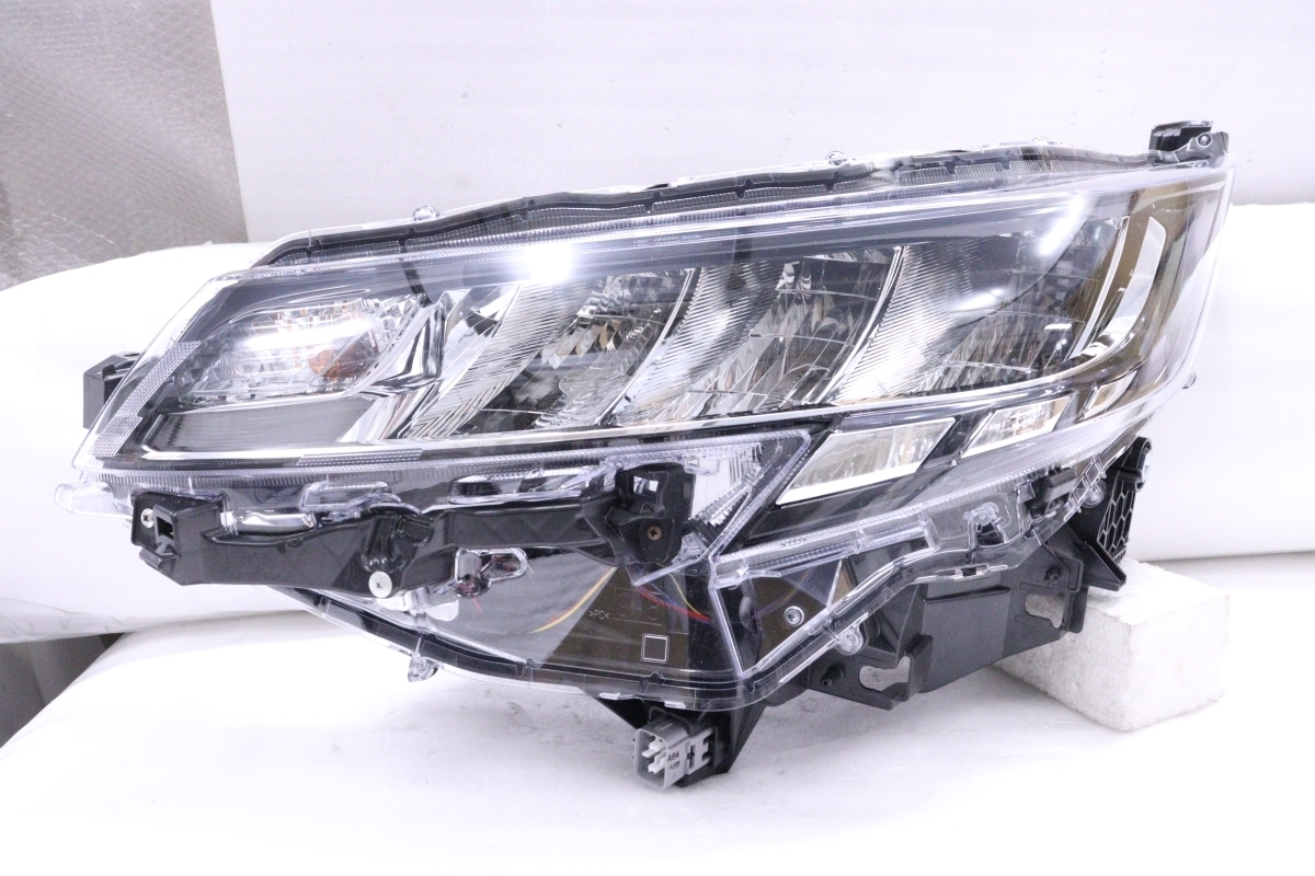 53-620★美品★LED MZRA90W ノア★左ヘッドライト ICHIKOH V1-1 打刻:N1 ASSY ブラック 純正★トヨタ (YM)拍卖