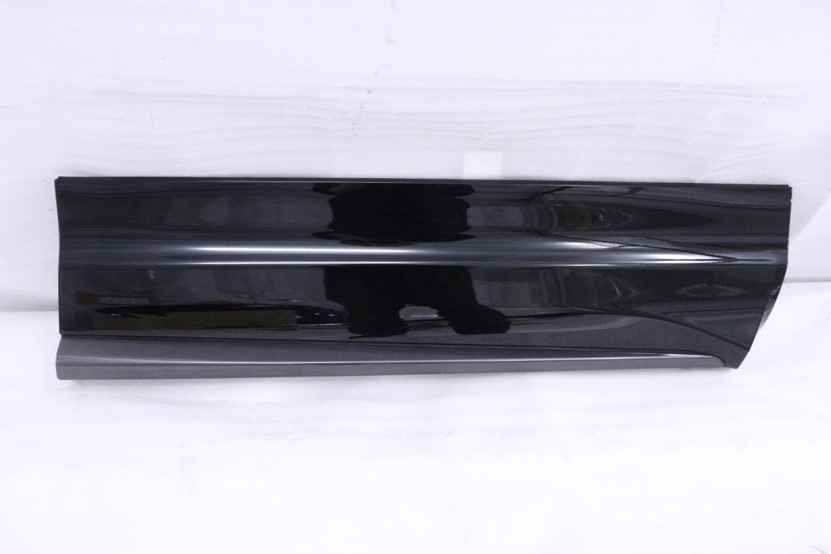 53-671★モデリスタ★MXUA80 ハリアー HV 右フロントサイドスカート★D2611-63110 AVANT EMOTIONAL STYLE黒 202 純正★トヨタ (UK)拍卖