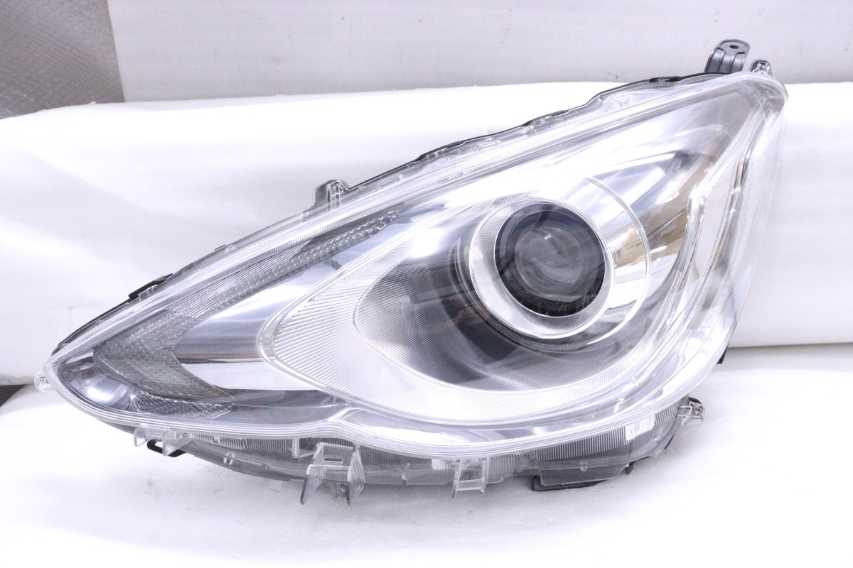 52-1111★中期 LED NHP10 アクア★左ヘッドライト KOITO 52-293 打刻:H ASSY クロームメッキ 純正★トヨタ (QT)拍卖