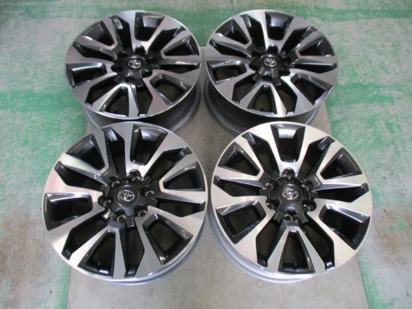 ★☆トヨタ 150ランドクルーザー プラド 純正アルミホイール 19インチ 4本 新車外し☆★拍卖