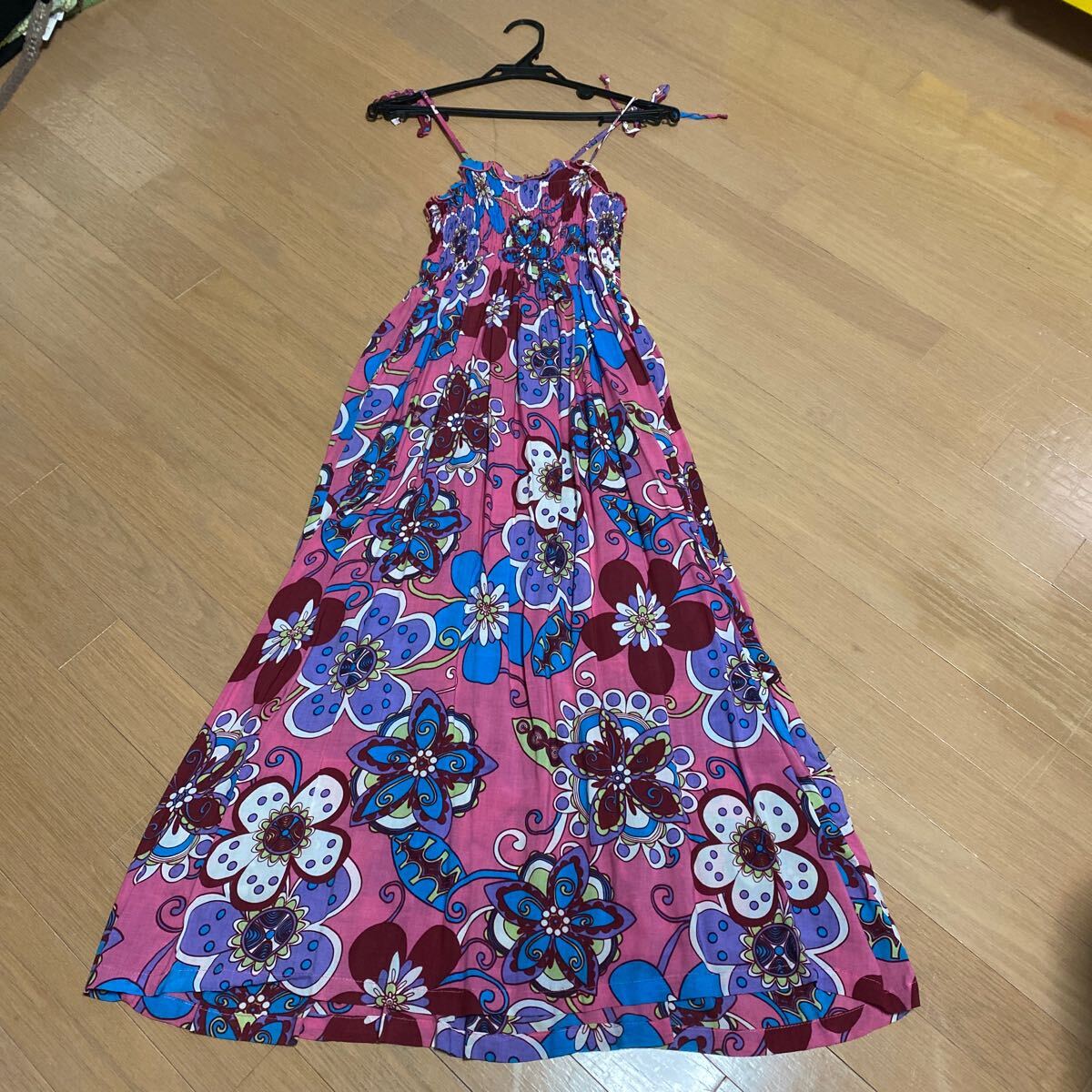 RASTA MANIS ワンピース サイズXXS ロングワンピース リゾートクリーニング済み拍卖