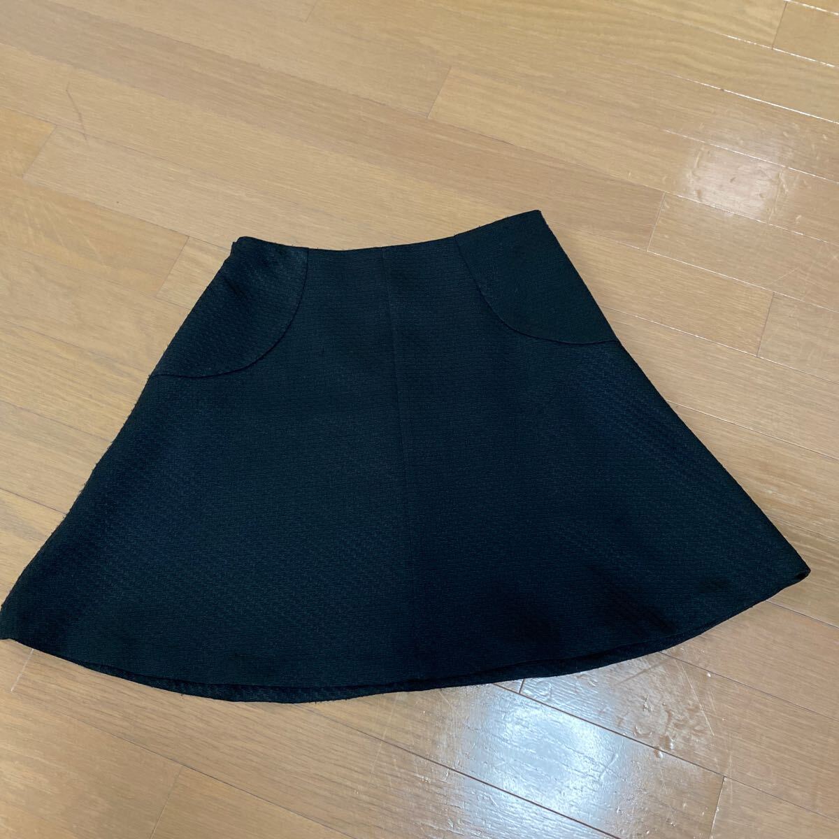 MYSELF ABAHOUS スカート サイズSMALL ブラック 黒 レディース拍卖