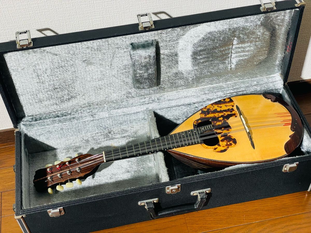 マンドリン S.Watanabe 渡辺精次 No.80 1980年製 リブ彫り込み ※個人名表記あり拍卖