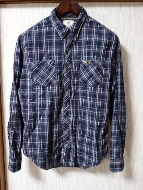 ●Timberland ティンバーランド 長袖シャツ M●0305●拍卖