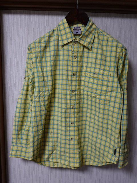 ●コロンビア Columbia 長袖シャツ S PM7508 ●0310●拍卖
