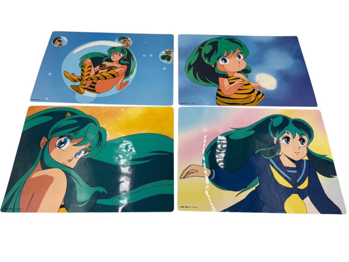 うる星やつら ランチョンマット4枚セット ファンクラブ限定品拍卖