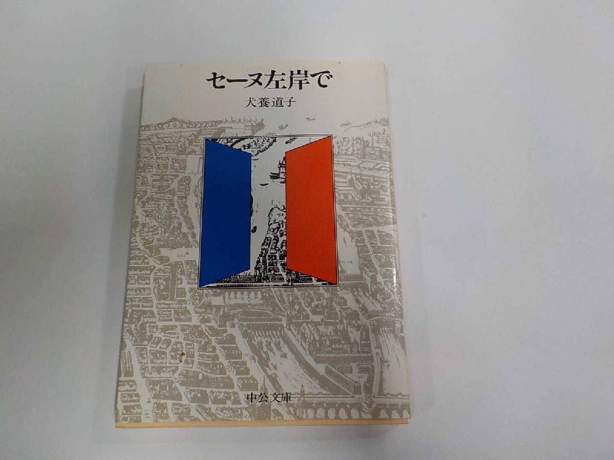 V1479◆セーヌ左岸で 犬養道子 中央公論社 破れ・シミ・汚れ有☆拍卖