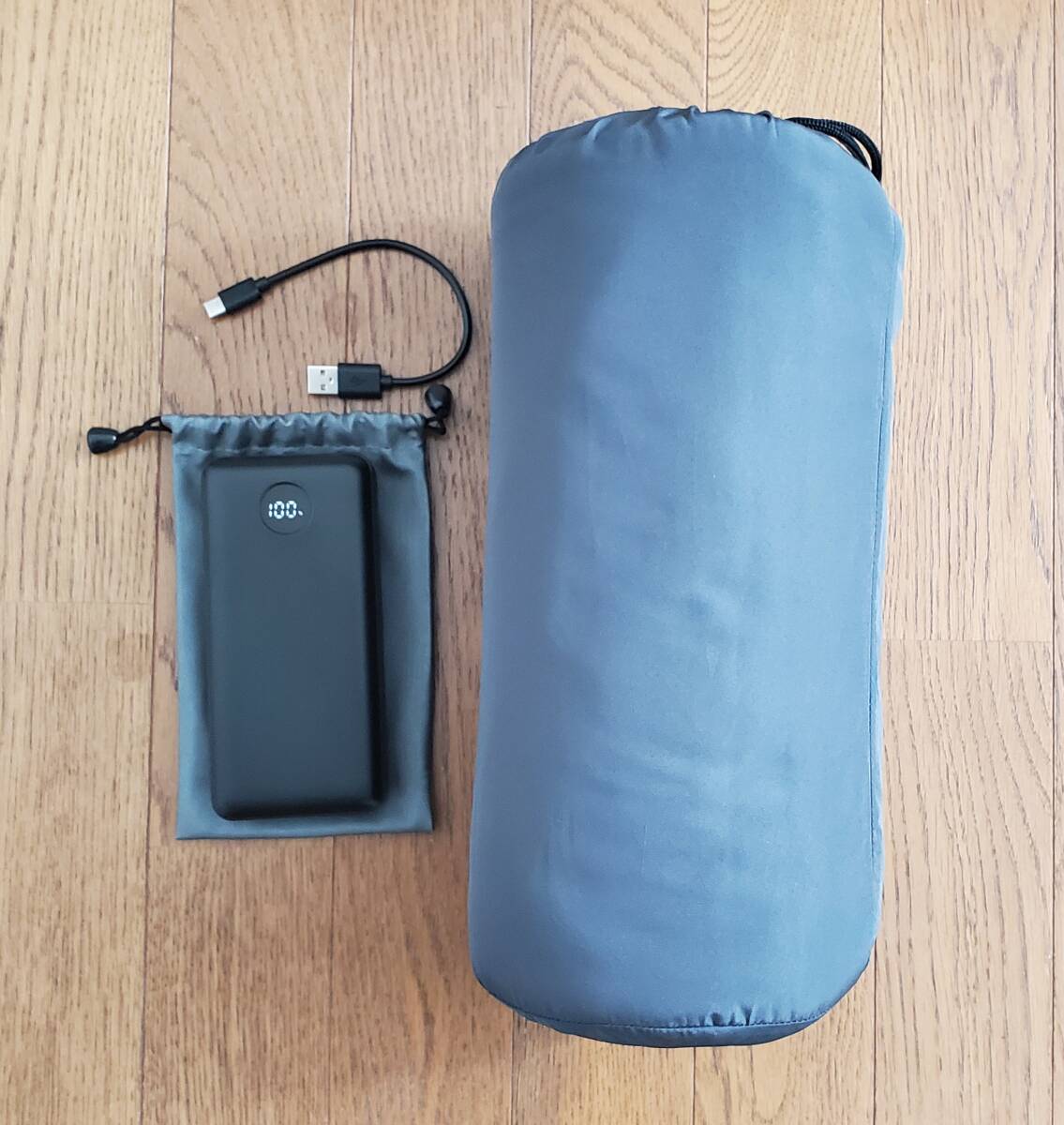 ★☆寝袋用電熱毛布USBタイプ+モバイルバッテリー大容量☆★拍卖