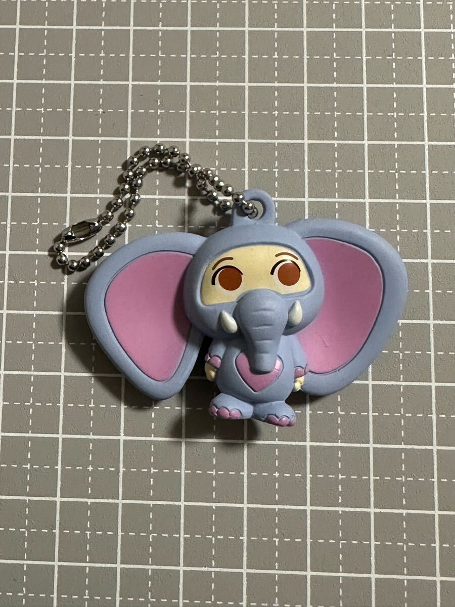 ズートピア ぺたんこマスコット ゾウフィニック ガチャガチャ拍卖