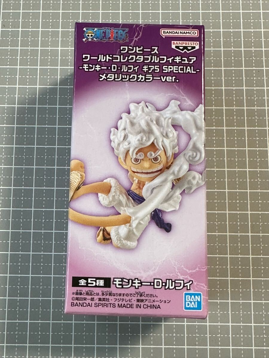 ワンピース ワールドコレクタブルフィギュア モンキー・. D・ルフィ ギア5 SPECIAL メタリックカラーver. プライズ品拍卖