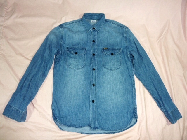 リー/Lee デニム・ワークシャツ S拍卖