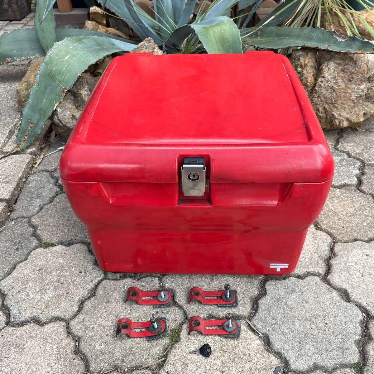 綺麗 郵政カブ MRD リアボックス 日本郵便 郵便局 キャンプに。カブメイトクロスカブ MD90 MD50拍卖