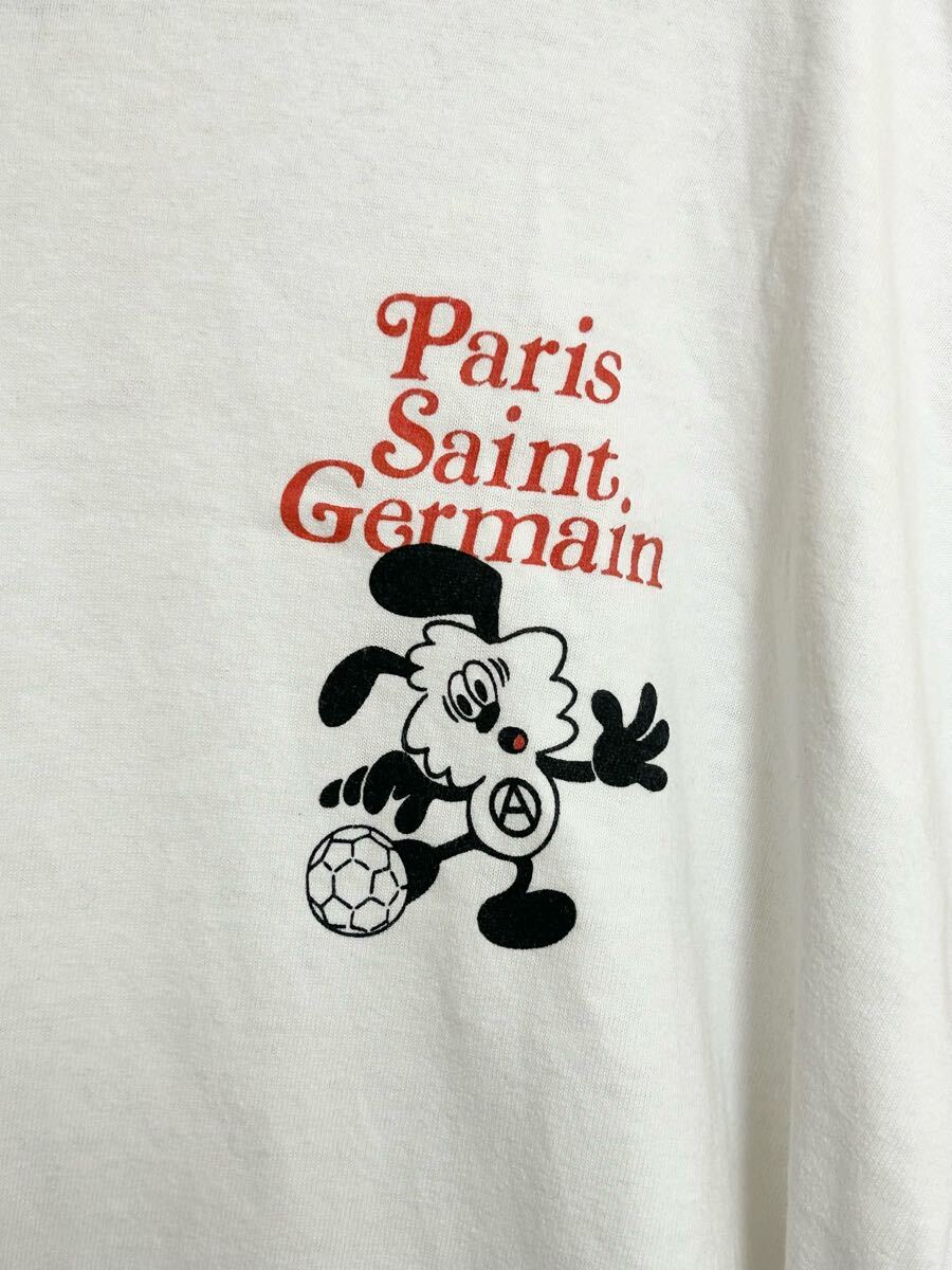 Verdy パリ・サンジェルマン コラボ Tシャツ ホワイト 白 L拍卖