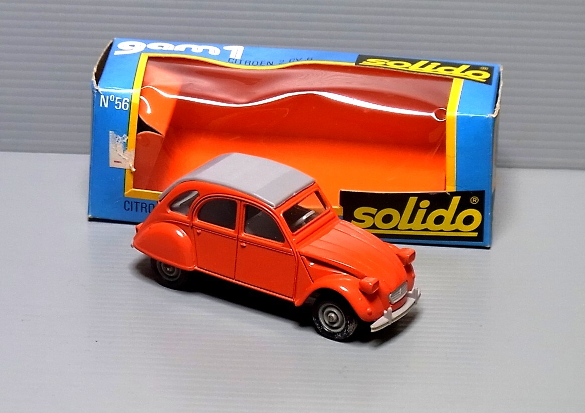 1/43 SOLIDO ソリド  シトロエン2CV フランス製       拍卖
