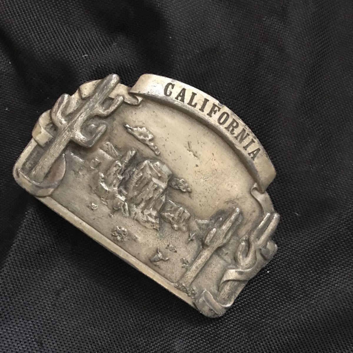 アメリカ製 1978年 カリフォルニア ベルトバックル レトロ アンティーク拍卖