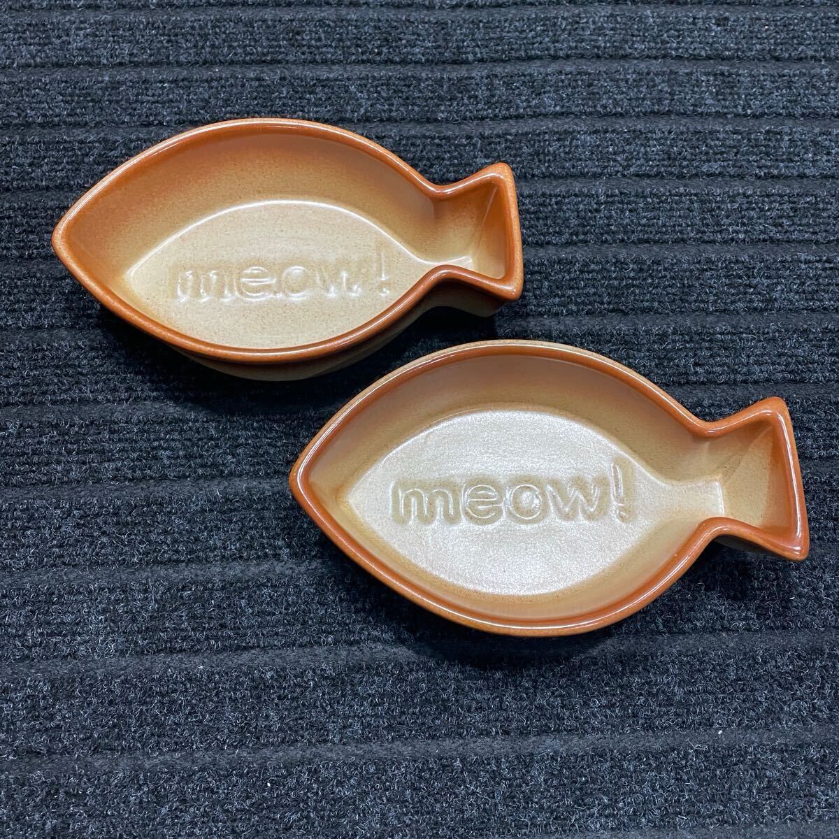 グラタン皿 魚型 食器 たぶん未使用品 ヒビ割れ欠け無し レア物 送料410円拍卖