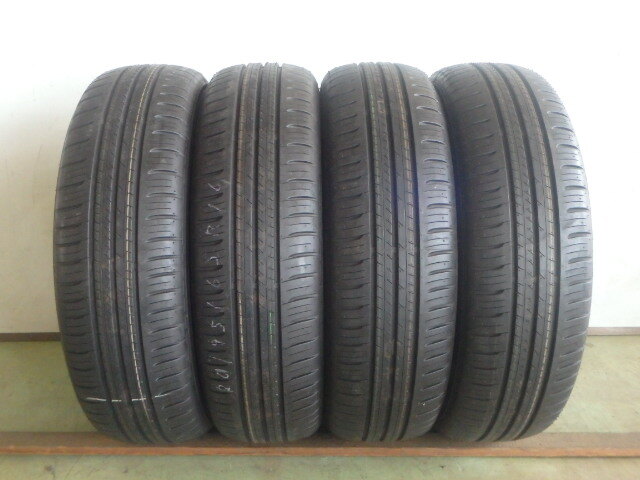 195/65R16 92H ダンロップ ENASAVE EC300+ 中古 9.9分山 4本セット サマータイヤ 2020年製 P3240 ポイント利用拍卖