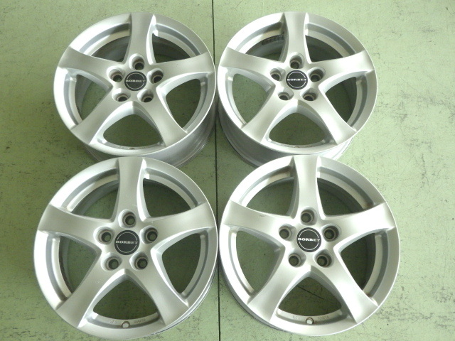 15×6J PCD:112 5穴 BOLBET 中古 4本セット アルミホイール WH2214 ポイント利用拍卖
