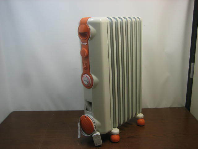 ◆DeLonghi デロンギ JR0812-OR オイルヒーター 暖房器具◆菅-TEN-B1拍卖