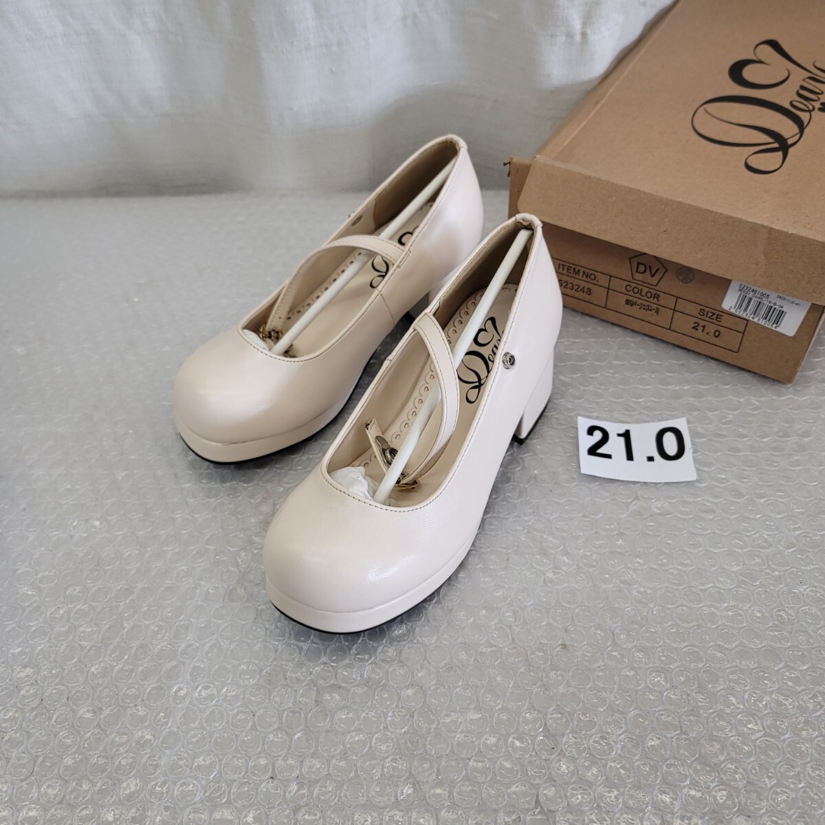 4851 夢展望 パンプス 523248 21.0拍卖