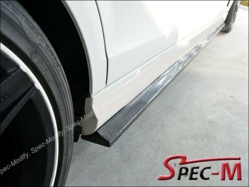 08-14 ベンツ W204 C63 AMG カーボン サイド スカート スポイラー拍卖