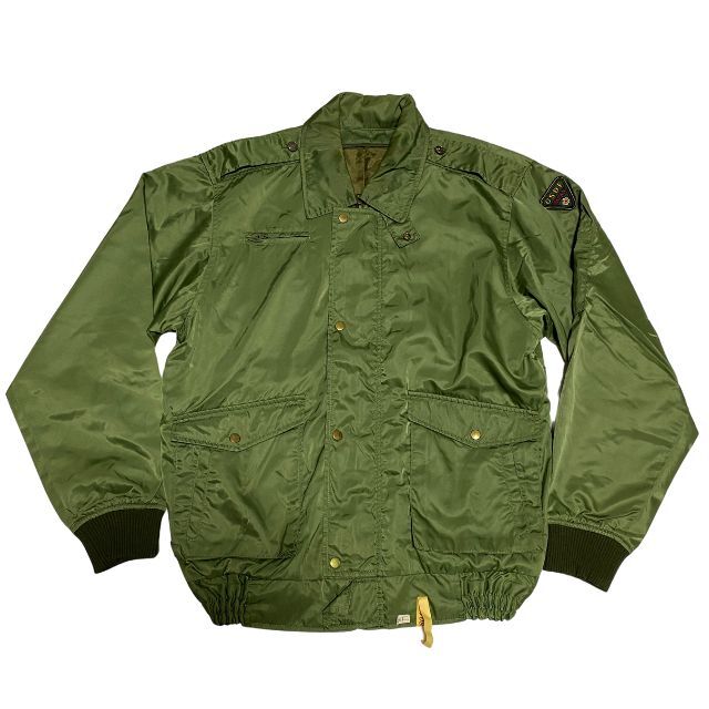 陸上自衛隊 簡易ジャンパー ミリタリージャケット 軍物 ジップアップ 前モデルGSOF JAPAN ロングシーズン 雅瀬1371拍卖