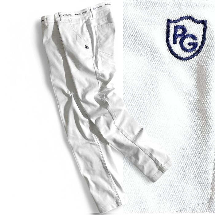 PEARLY GATES パーリーゲイツ 定2.9万 裏微起毛 蓄熱裏地Feelthermo ストレッチ ロングパンツ ゴルフウェア 2131091 030 6 ▲033▼50227w07拍卖