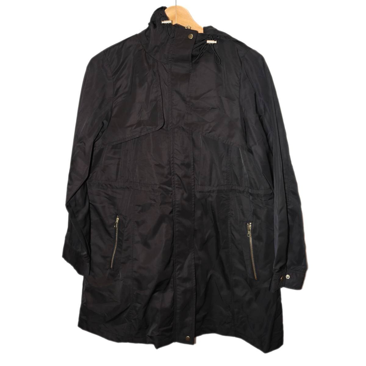SANS FIN レディース スプリングコート ライナー付き ポリエステル100% ブラック Lサイズ バスト86~94cm 身長154~162cm NT Bランク拍卖