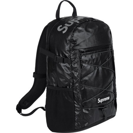 新品 17AW Supreme Backpack バックパック Black ブラック リュック バッグ拍卖