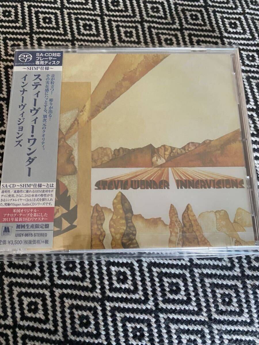 稀少 新品未開封スティービーワンダーStevie Wonder インナーヴィジョンズ Innervisions SACD SHMシングルレイヤー盤拍卖