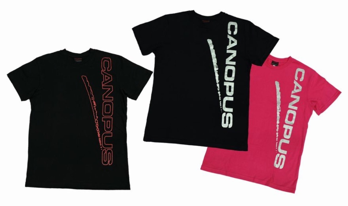 CANOPUS Tシャツ4XL/Black/シルバーフロントロゴ拍卖