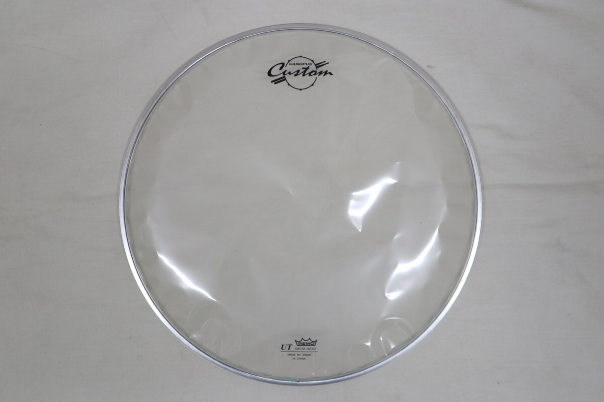 CUSTOM SHOP CANOPUS オリジナルヘッド 13 スネアサイド アンバサダー拍卖