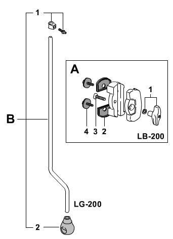 PEARL フロアタムレッグ LG-200パーツ LG-02NS拍卖