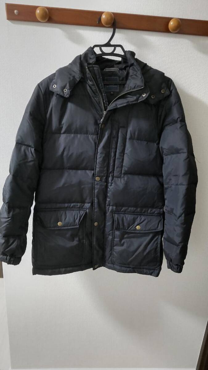 Voyager ボイジャー ダウンジャケット 黒/ブラック Lサイズ 【中古】拍卖
