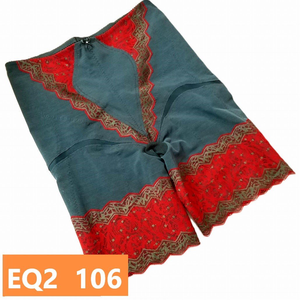 ダイアナ ガードル EQ2 106 ラクスコレクション ボサノバグリーン 補正下着 大きいサイズ ロングガードル 新品タグ付き D1142拍卖