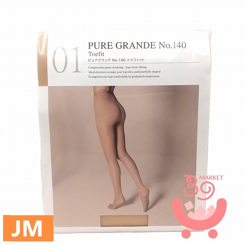 # ダイアナ ピュアグランデ No.140 トウフィット JM ナチュラルスキン リニューアル品 新品未開封 ベージュ系 補正 ストッキング拍卖