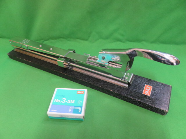 綴じ奥行300mm中とじ製本用ホッチキス(HD-3LDⅢ,HD-3LD3)針,リムーバ付 中綴じホッチキス ステープラー拍卖