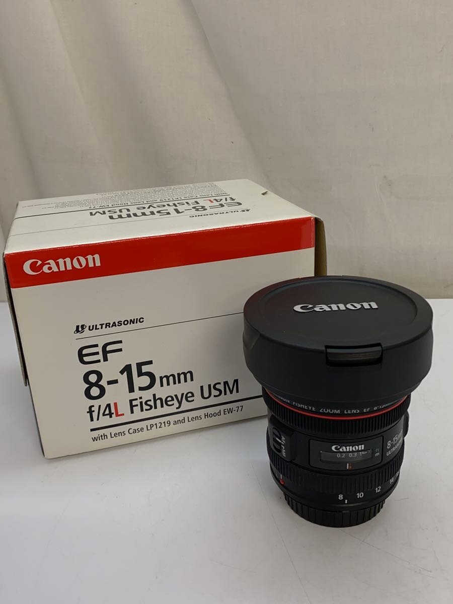 CANON◆レンズ EF8-15mm F4L フィッシュアイ USM拍卖