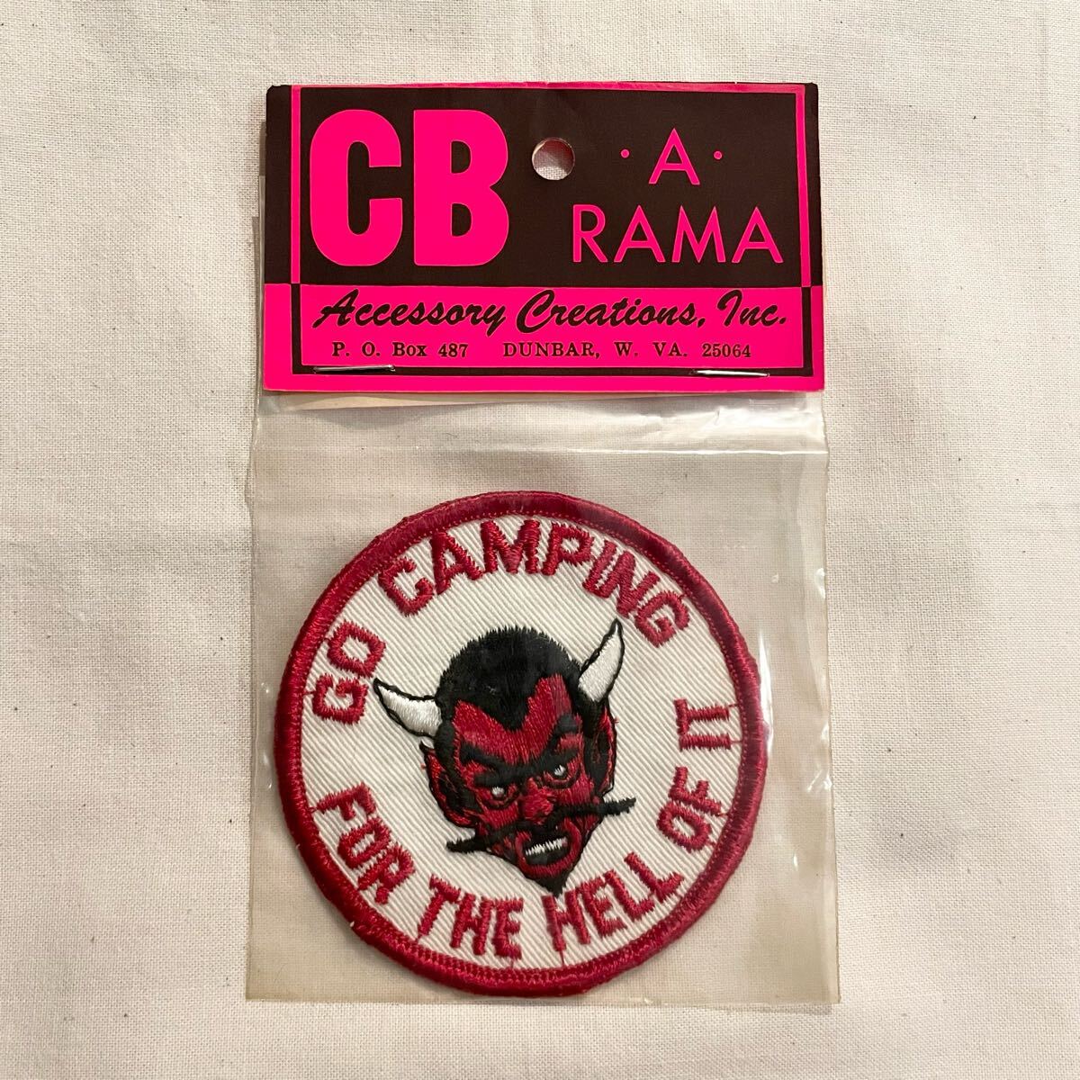 50s 60s ワッペン アップリケ ヴィンテージ ビンテージ 缶バッジ ピンバッジ ピンズ パッチ デビル デビルズ カレッジ USA製 アメリカ拍卖